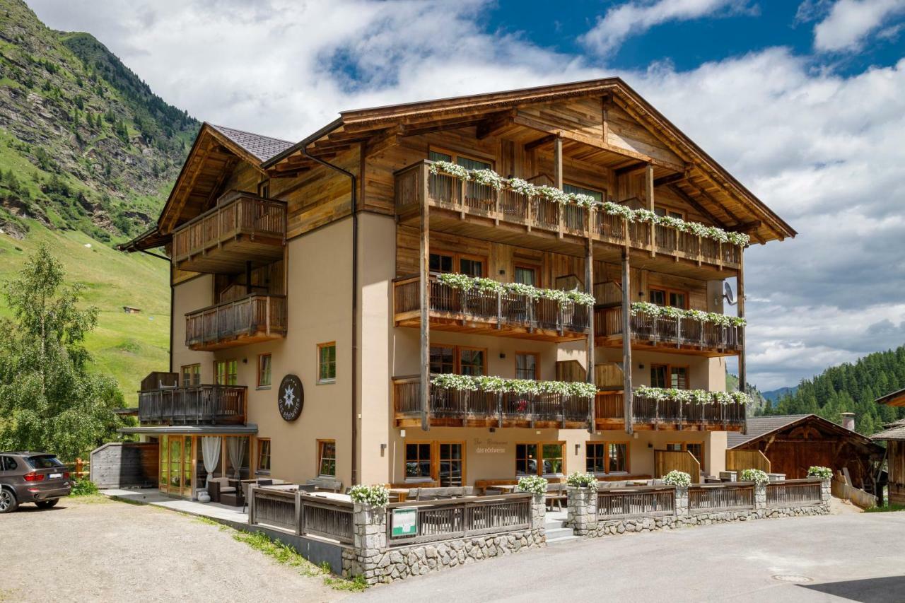 Hotel Gasthaus Edelweiss Pfelders Exteriör bild